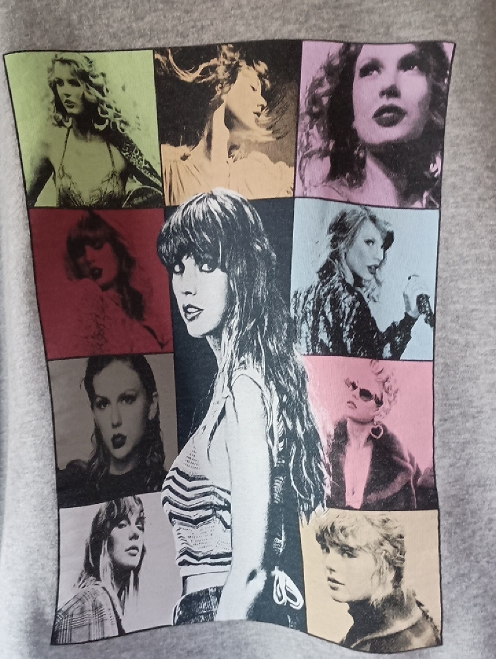 Taylor Swift Eras Tour 2023 Official 1/4 Quarter Zip Sweatshirt Large Authentic - Picture 4 of 5